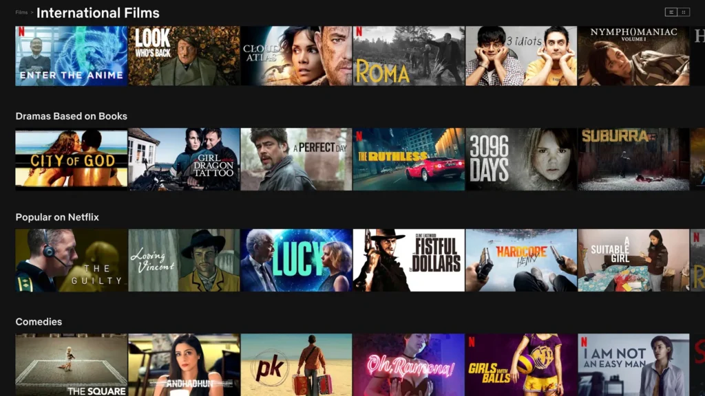 Foreign & International Films